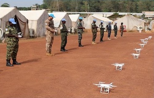 Micro-Unmanned Aerial Systems / Mobile Training at MINUSCA