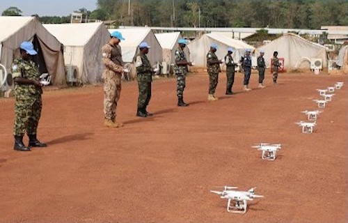 Micro-Unmanned Aerial Systems | Mobile Training at MINUSCA