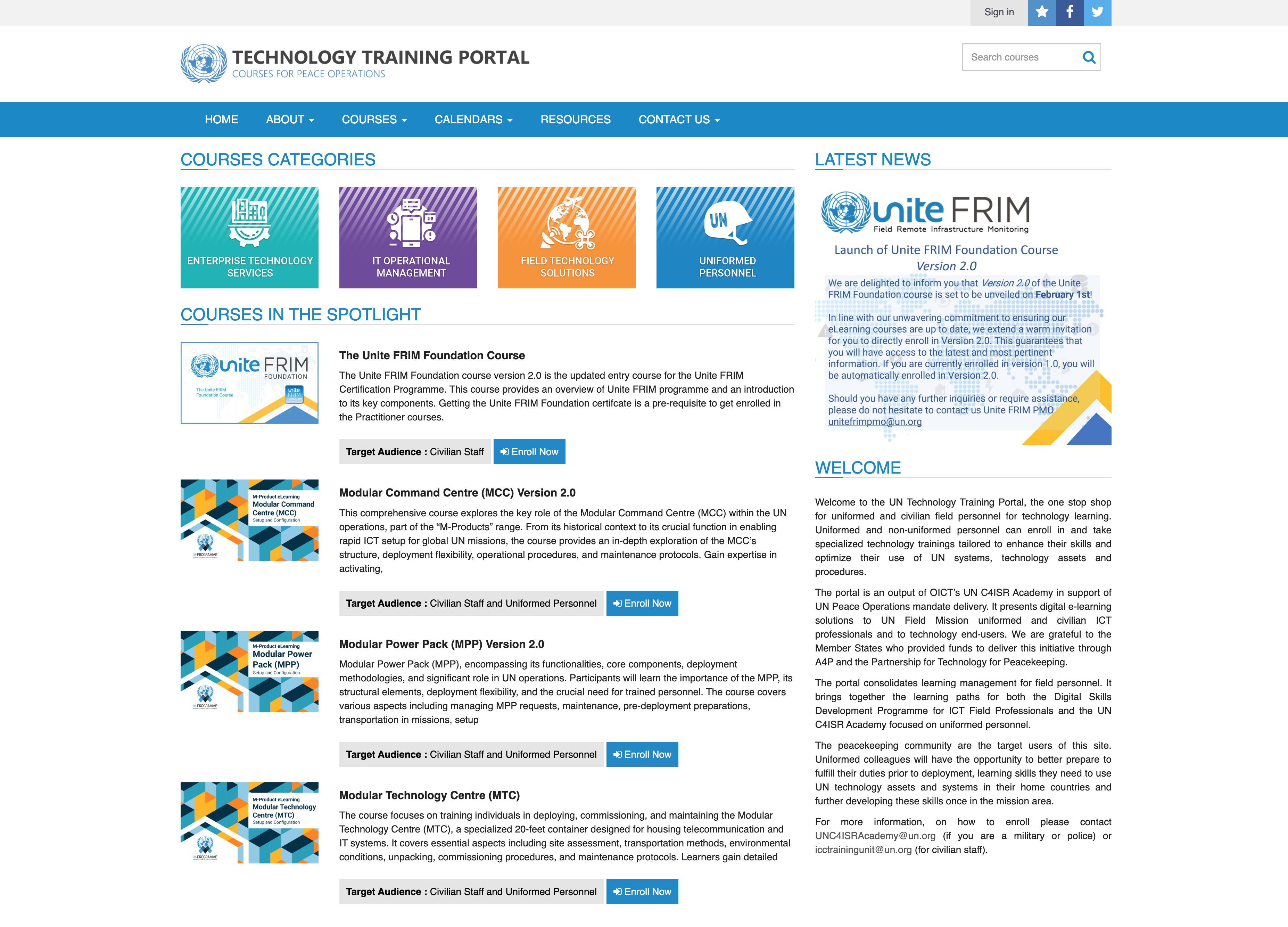 Technology Training Portal